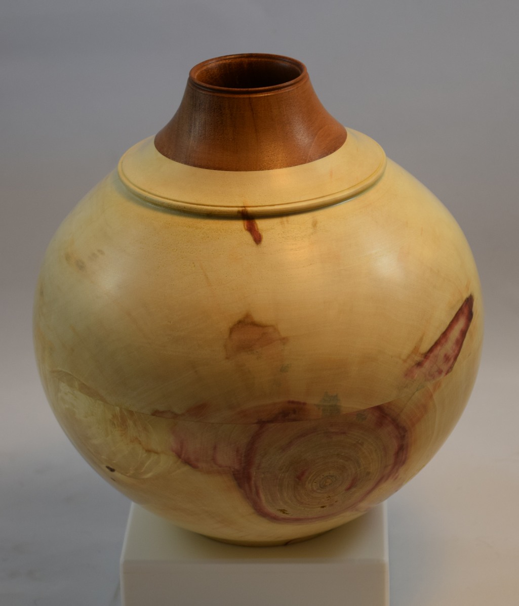 Vessel - Boxelder and Honduran Mahogany