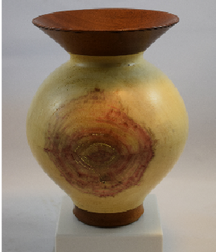 Vessel - Boxelder and Honduran Mahogany